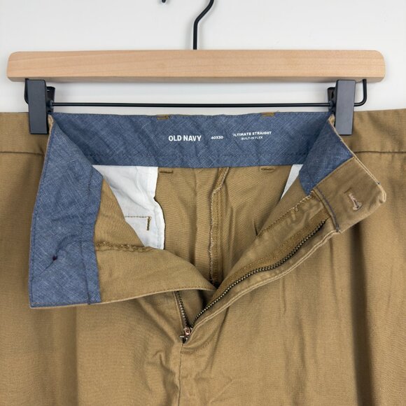 Old Navy Men's Ultimate Straight Chino Pant, Size 40x30 - Picture 5 of 5